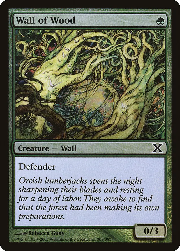 Wall of Wood [Tenth Edition]