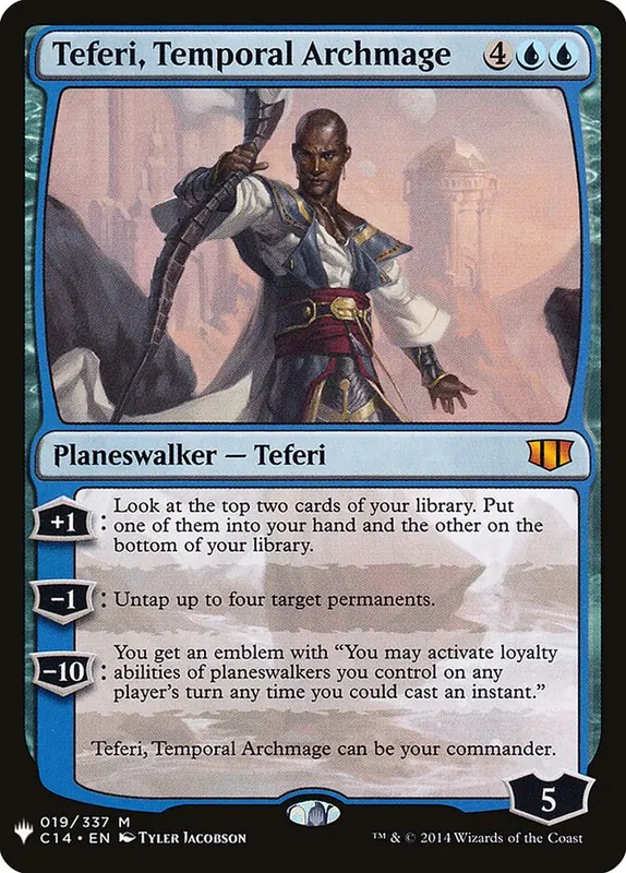 Teferi, Temporal Archmage [The List]