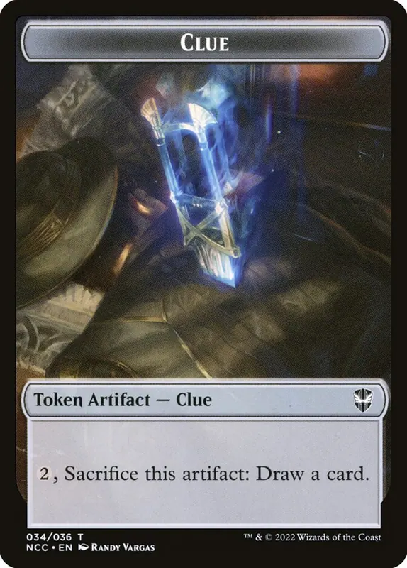 Clue [New Capenna Commander Tokens]