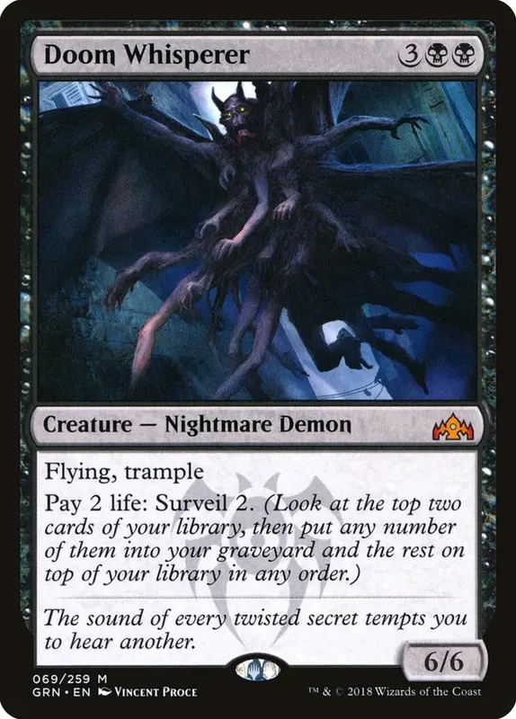 Doom Whisperer - Español [Guilds of Ravnica]