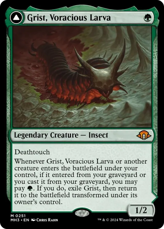 Grist, Voracious Larva // Grist, the Plague Swarm - Español [Modern Horizons 3]