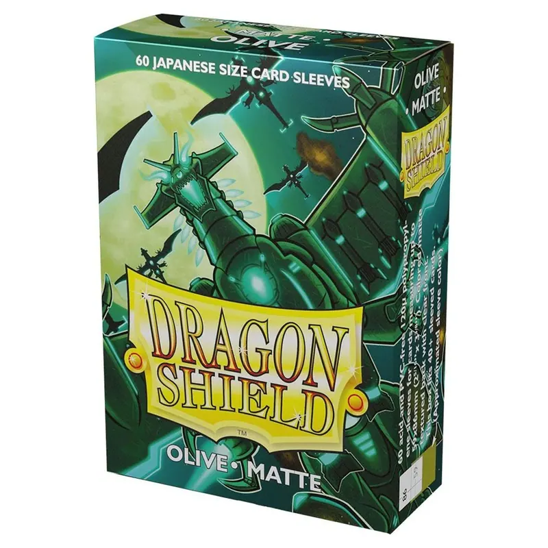 DRAGONSHIELD OLIVE MATTE JAPONES