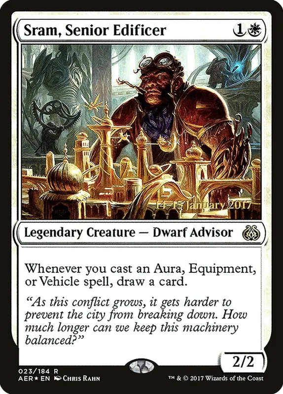 Sram, Senior Edificer [Aether Revolt Promos]