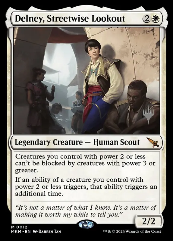 Delney, Streetwise Lookout [Murders at Karlov Manor Promos]