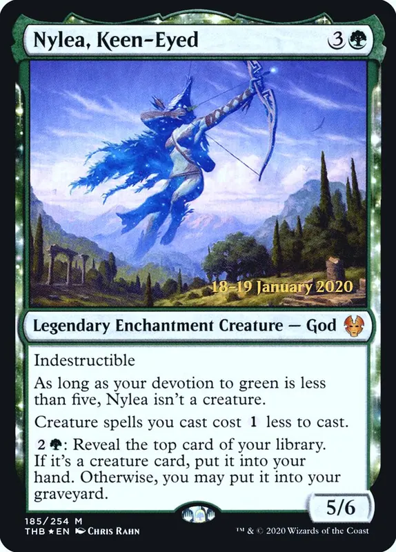 Nylea, Keen-Eyed [Theros Beyond Death Promos]