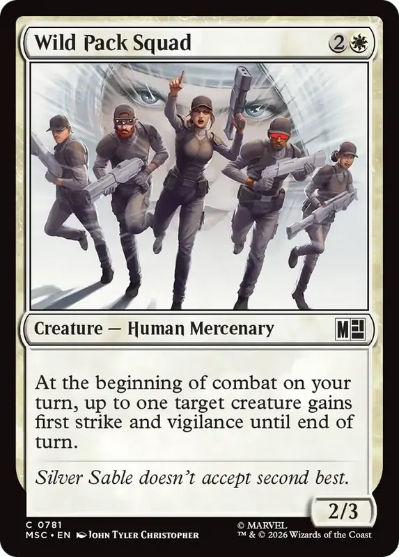 Wild Pack Squad [Marvel Super Heroes Commander]