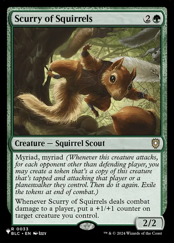 Scurry of Squirrels [The List]