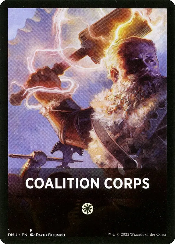 Coalition Corps [Dominaria United Jumpstart Front Cards]