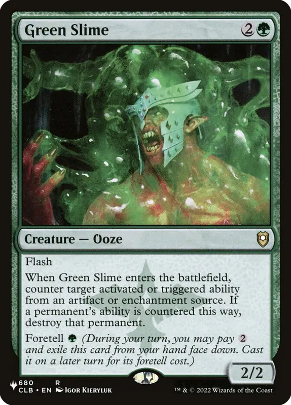 Green Slime [The List]