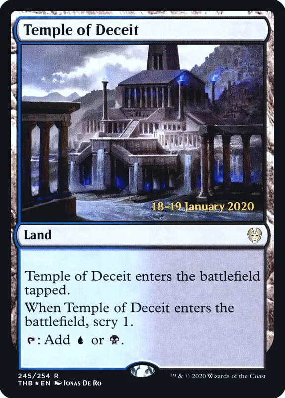 Temple of Deceit [Theros Beyond Death Promos]