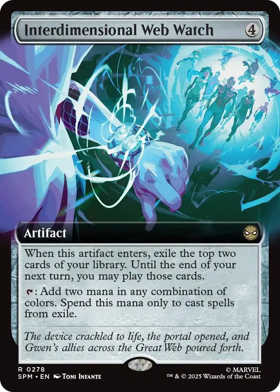 Interdimensional Web Watch (Extended Art) [Marvel's Spider-Man]