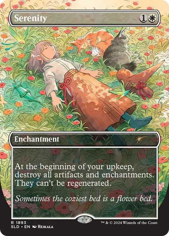 Serenity (Rainbow Foil) [Secret Lair Drop Series]