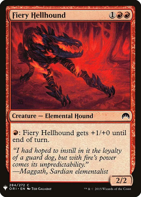 Fiery Hellhound [The List]