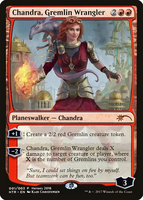 Chandra, Gremlin Wrangler [2016 Heroes of the Realm]
