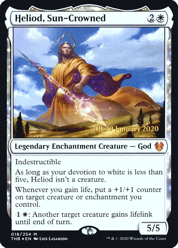 Heliod, Sun-Crowned [Theros Beyond Death Promos]