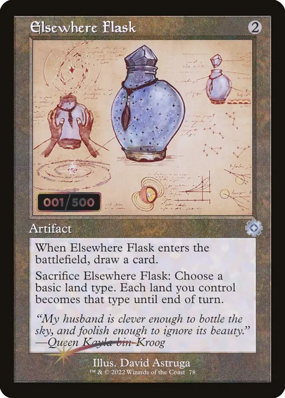 Elsewhere Flask [The Brothers' War Retro Artifacts]