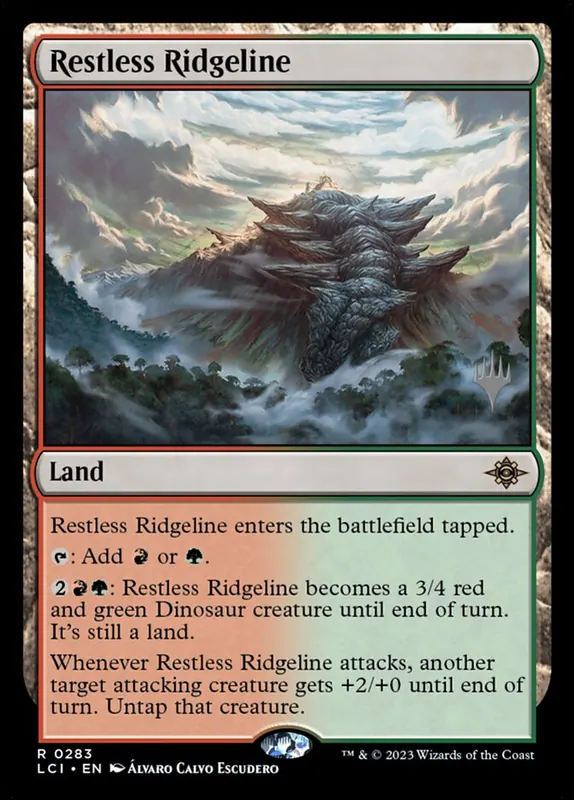 Restless Ridgeline [The Lost Caverns of Ixalan Promos]