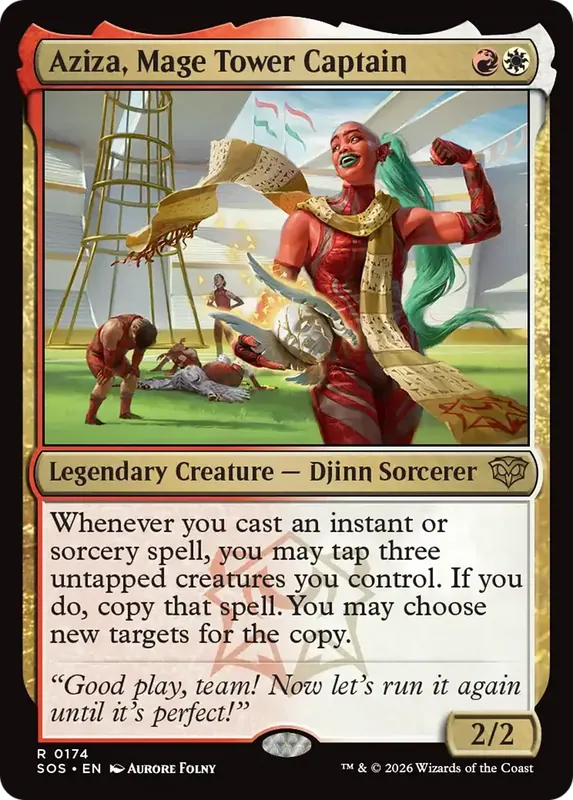 Aziza, Mage Tower Captain [Secrets of Strixhaven]
