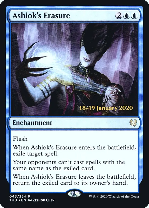 Ashiok's Erasure [Theros Beyond Death Promos]
