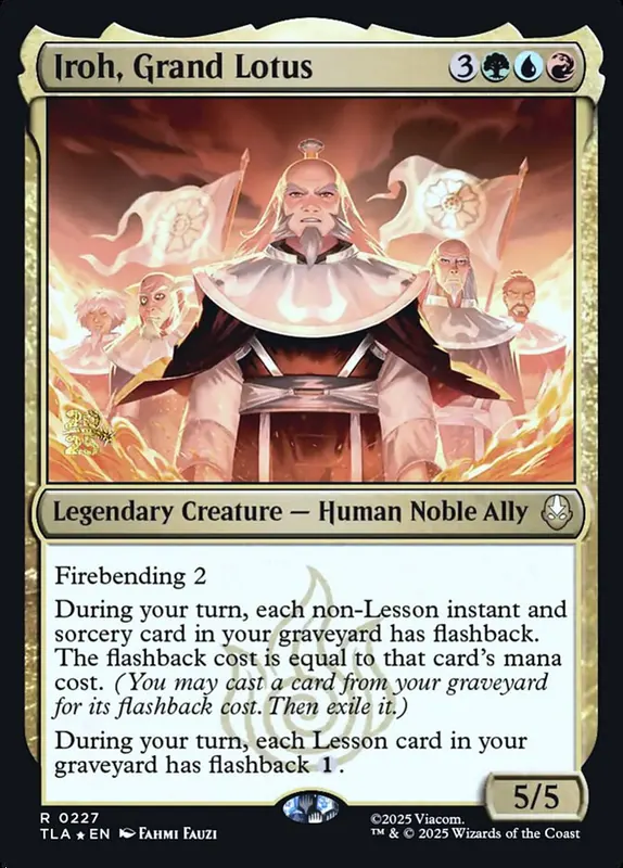 Iroh, Grand Lotus [Avatar: The Last Airbender Promos]