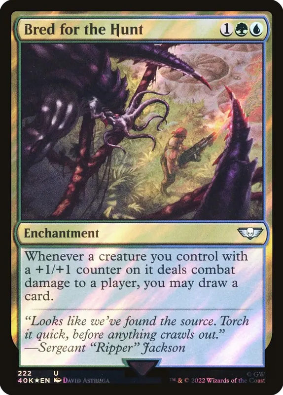 Bred for the Hunt [Warhammer 40,000 Commander]