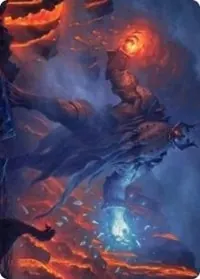 Aegar, the Freezing Flame Art Card [Kaldheim Art Series]
