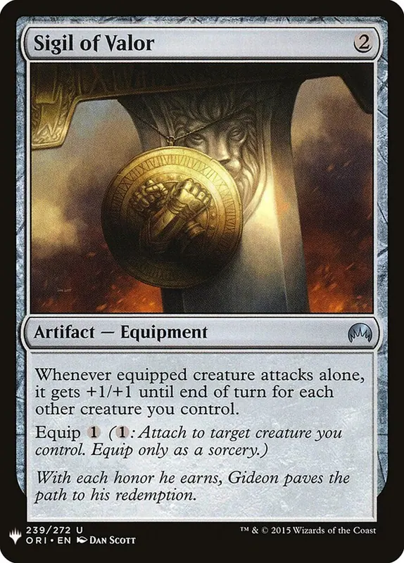 Sigil of Valor [The List]
