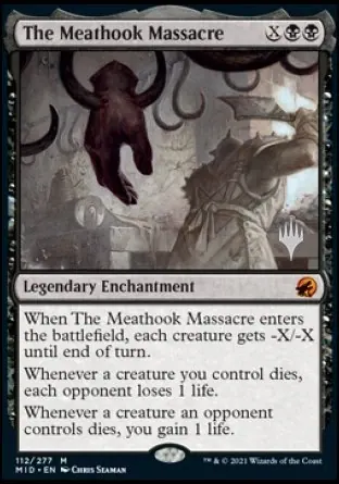 The Meathook Massacre (Promo Pack) - Español [Innistrad: Midnight Hunt Promos]