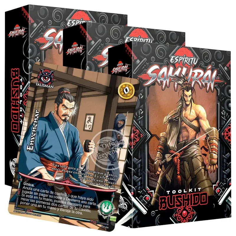 Mitos y Leyendas - Espíritu Samurái – Promo Toolkit + Envenenar (Preventa)