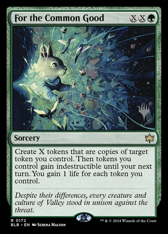 For the Common Good [Bloomburrow Promos]