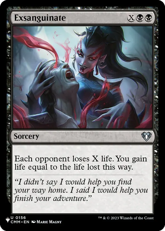 Exsanguinate [The List]