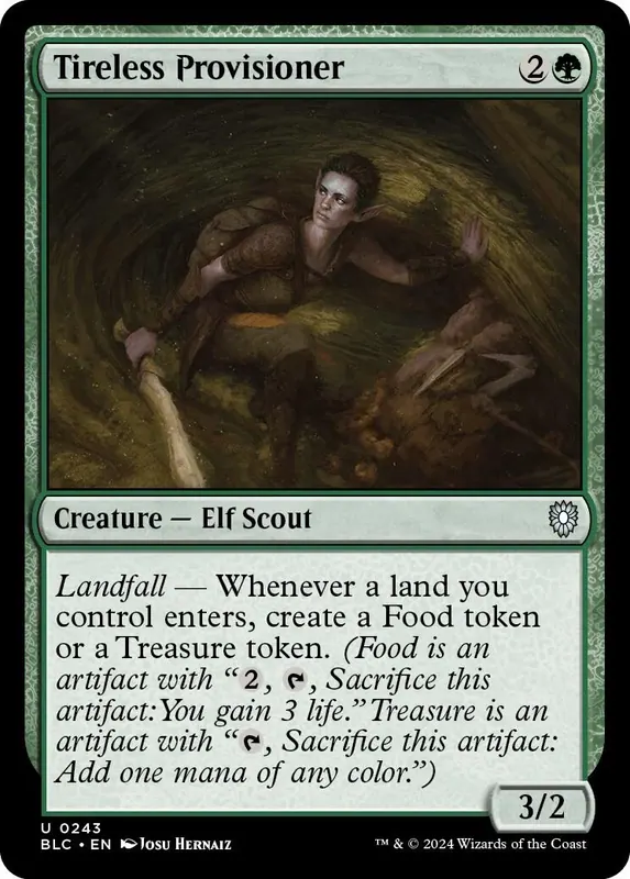 Tireless Provisioner [Bloomburrow Commander]