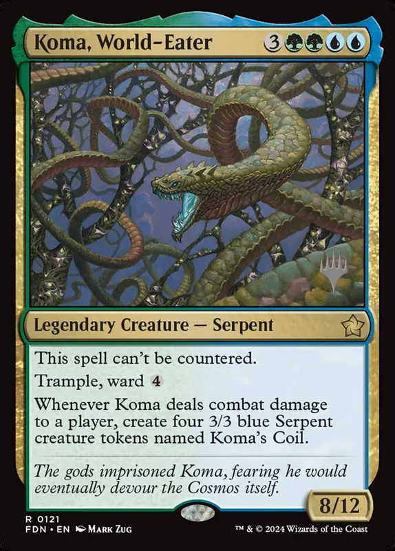Koma, World-Eater [Foundations Promos]