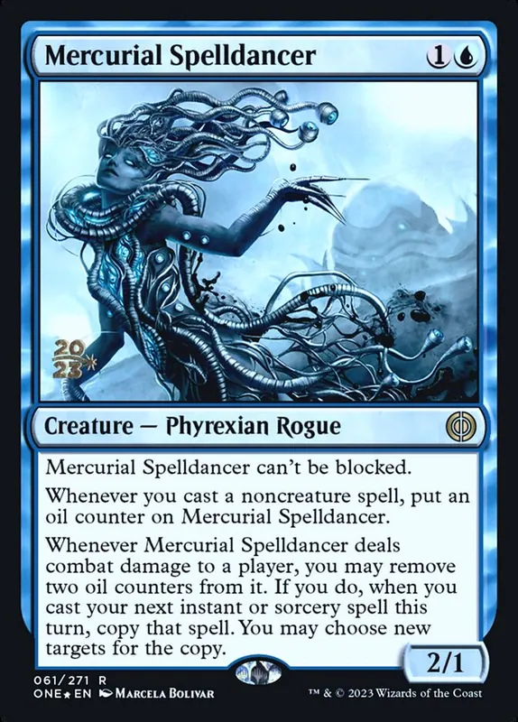 Mercurial Spelldancer [Phyrexia: All Will Be One Promos]