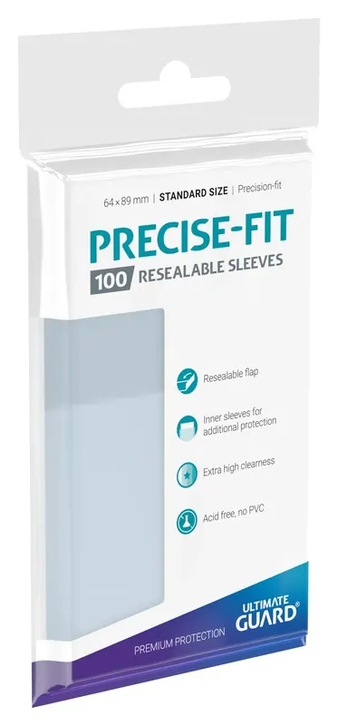 ULTIMATE GUARD PRECISE FIT RESEALABLE