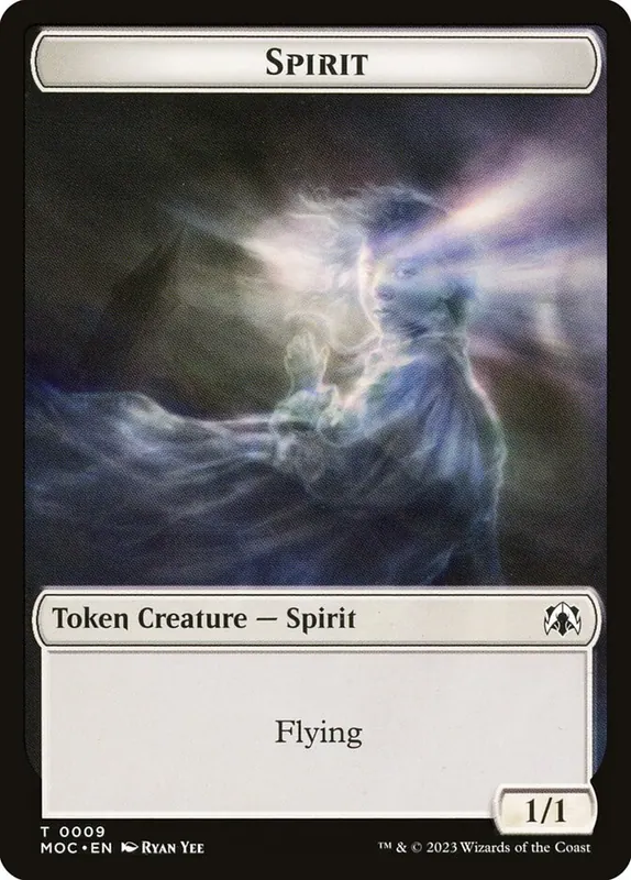 Spirit [March of the Machine Commander Tokens]