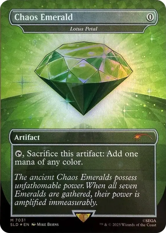 Chaos Emerald - Lotus Petal (7031) [Secret Lair Drop Series]