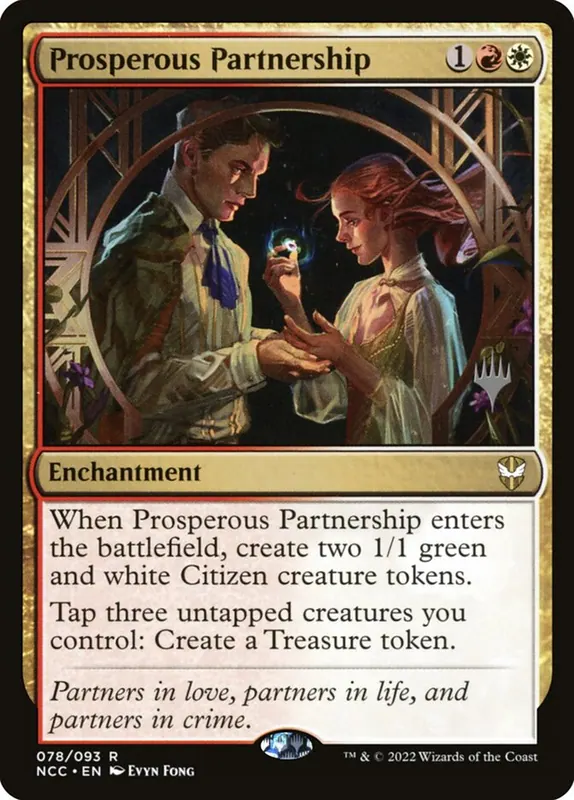 Prosperous Partnership [New Capenna Commander Promos]