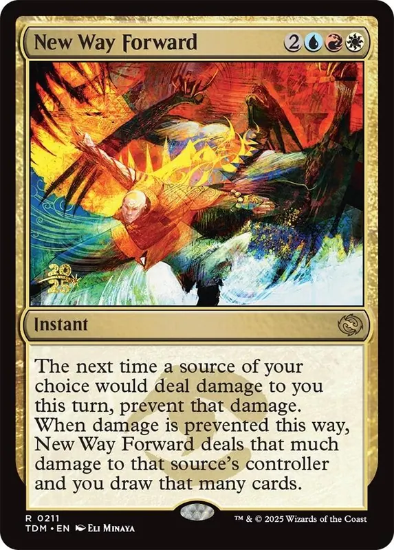 New Way Forward - Español [Tarkir: Dragonstorm Prerelease Promos]