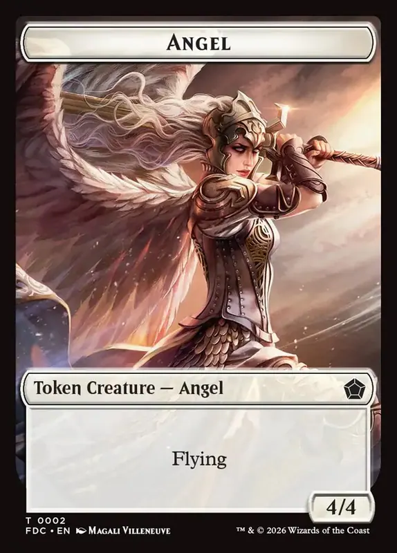 Angel [Foundations Commander Tokens]