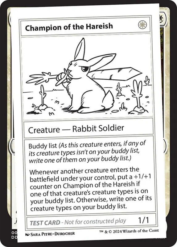 Champion of the Hareish [Mystery Booster 2]
