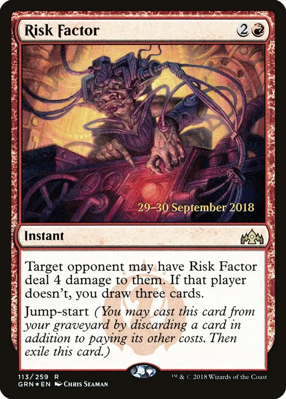 Risk Factor [Guilds of Ravnica Promos]