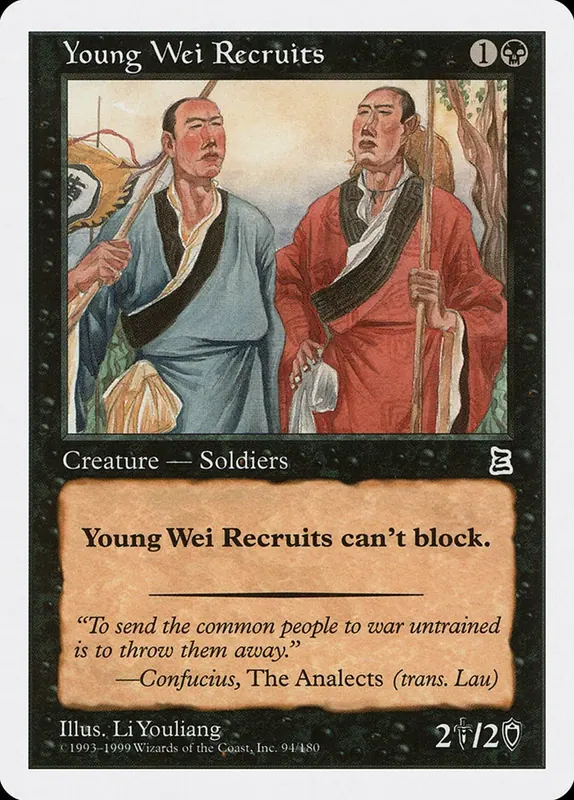 Young Wei Recruits [Portal Three Kingdoms]