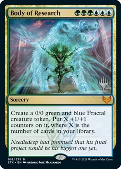 Body of Research (Promo Pack) [Strixhaven: School of Mages Promos]