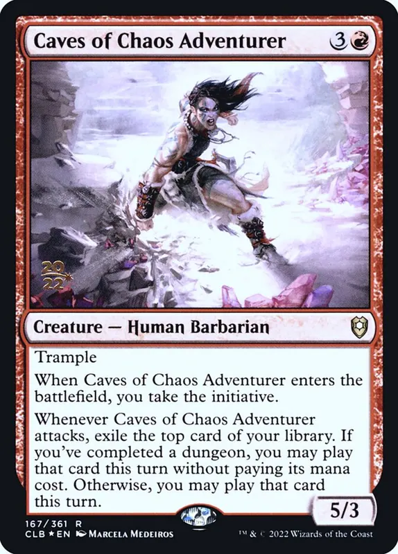Caves of Chaos Adventurer [Battle for Baldur's Gate Promos]