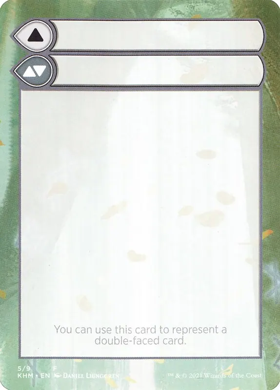 Double-Faced Substitute Card [Kaldheim Substitute Cards]