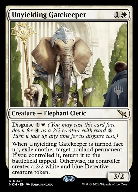 Unyielding Gatekeeper [Murders at Karlov Manor Promos]