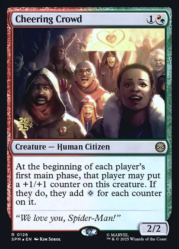Cheering Crowd [Marvel's Spider-Man Promos]