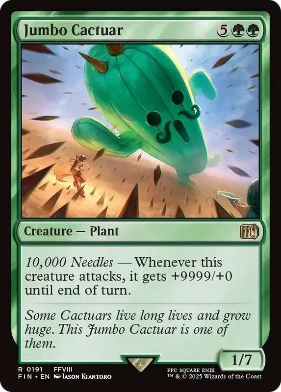 Jumbo Cactuar [FINAL FANTASY] - Español