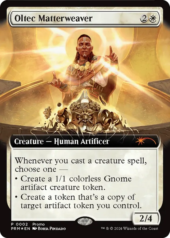 Oltec Matterweaver (Extended Art) [Wizards Play Network 2024]